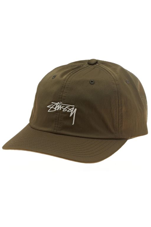 Stussy Mens Stock Low Pro Hats Green - VLNFK4512